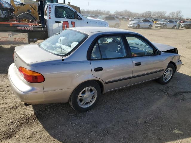 1Y1SK54852Z412358 - 2002 CHEVROLET GEO PRIZM BASE BEIGE photo 3