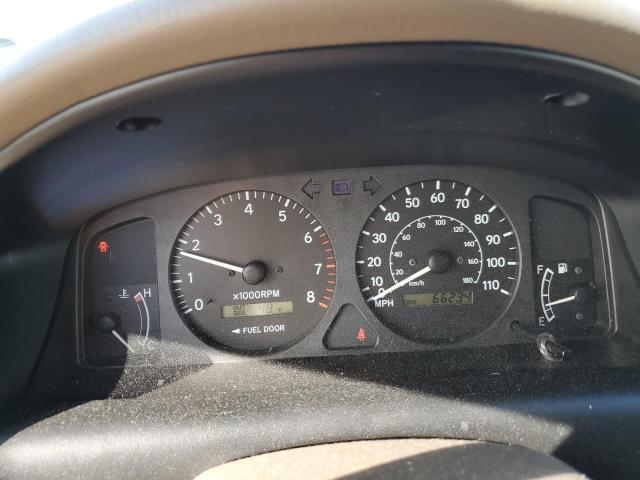 1Y1SK54852Z412358 - 2002 CHEVROLET GEO PRIZM BASE BEIGE photo 9