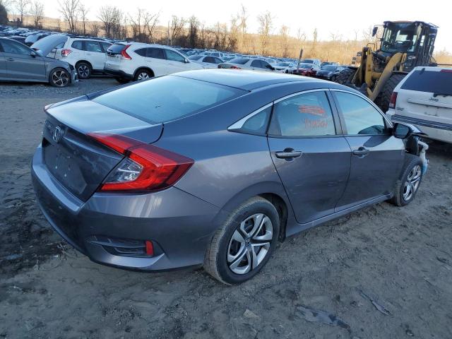 19XFC2F56HE225848 - 2017 HONDA CIVIC LX GRAY photo 3