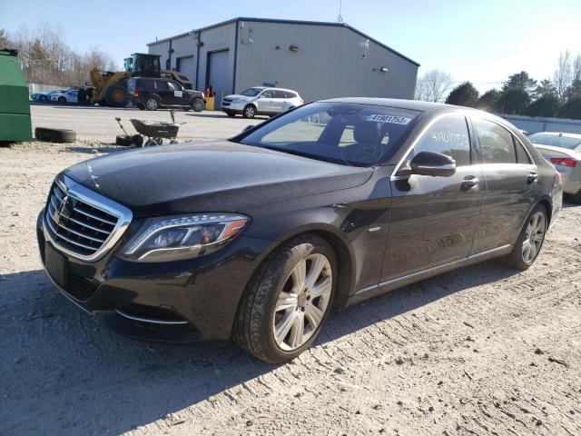 WDDUG8FB2EA021895 - 2014 MERCEDES-BENZ S 550 4MATIC BLACK photo 1