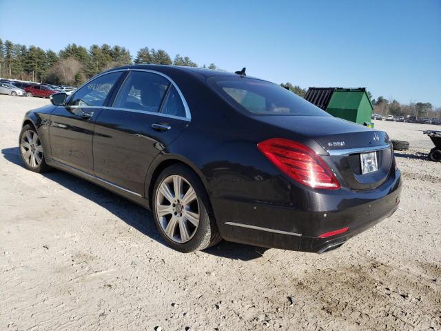 WDDUG8FB2EA021895 - 2014 MERCEDES-BENZ S 550 4MATIC BLACK photo 2