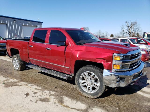 1GC1KUEY7KF173356 - 2019 CHEVROLET SILVERADO K2500 HIGH COUNTRY RED photo 4