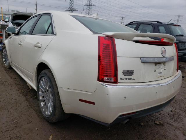 1G6DS5EV9A0142591 - 2010 CADILLAC CTS PREMIUM COLLECTION WHITE photo 2