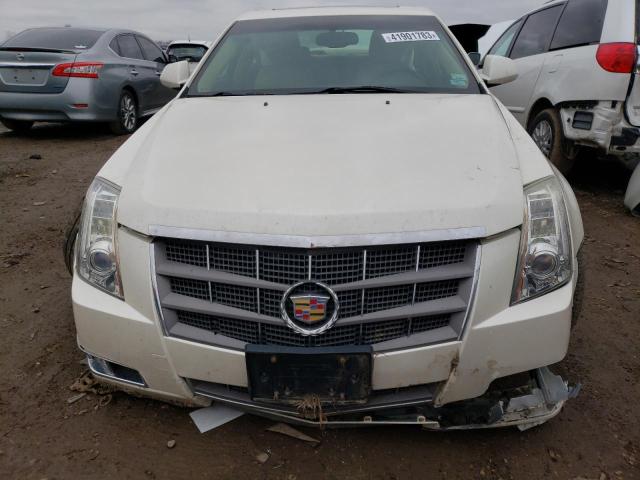 1G6DS5EV9A0142591 - 2010 CADILLAC CTS PREMIUM COLLECTION WHITE photo 5
