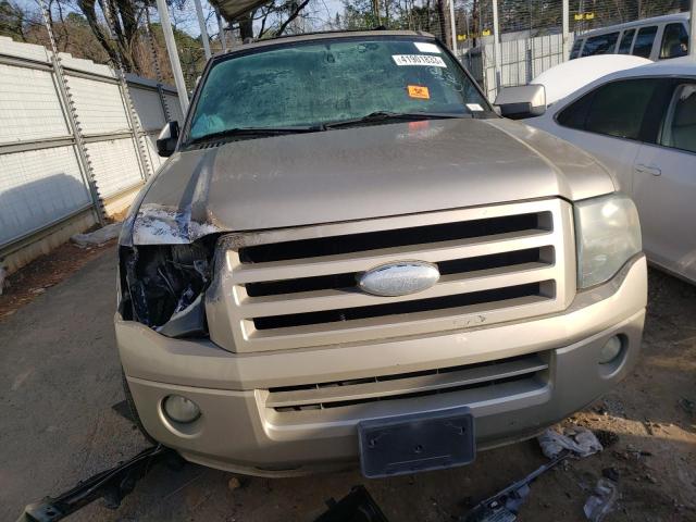 1FMFU19577LA59781 - 2007 FORD EXPEDITION LIMITED GOLD photo 5