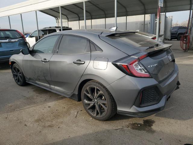 SHHFK7H49HU407511 - 2017 HONDA CIVIC SPORT GRAY photo 2