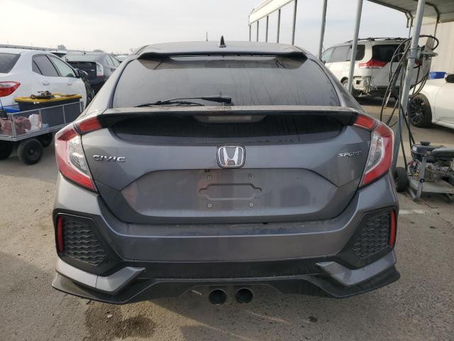 SHHFK7H49HU407511 - 2017 HONDA CIVIC SPORT GRAY photo 6