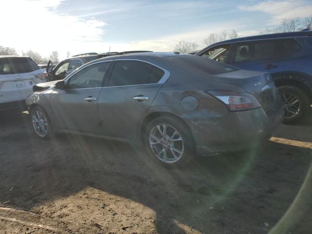 1N4AA5AP4EC475155 - 2014 NISSAN MAXIMA S GRAY photo 2