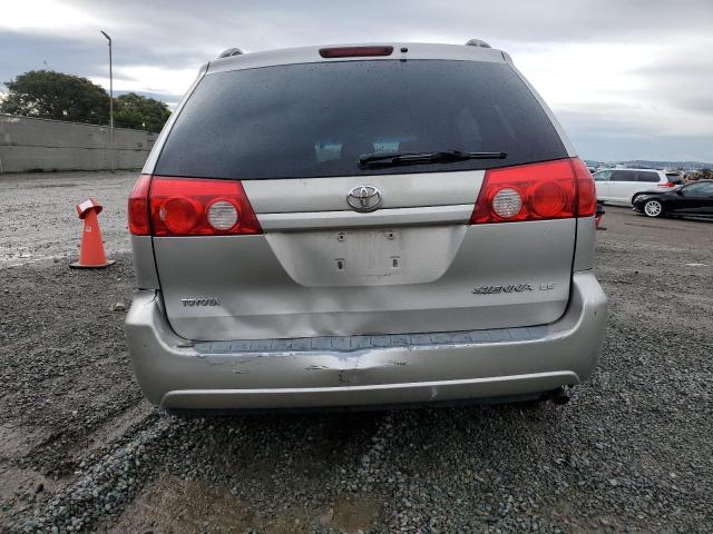 5TDZK23C29S266360 - 2009 TOYOTA SIENNA CE SILVER photo 6