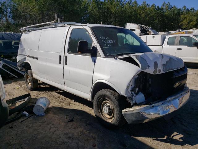 1GCGG29K091137179 - 2009 CHEVROLET EXPRESS G2 WHITE photo 4