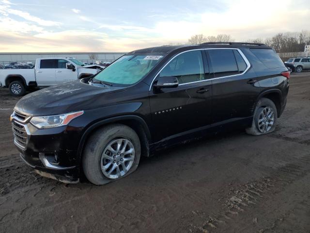 1GNERGKW5KJ143231 - 2019 CHEVROLET TRAVERSE LT BLACK photo 1