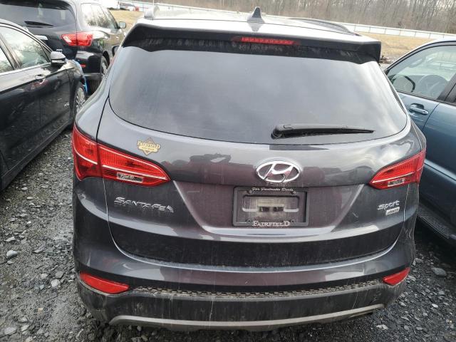 5XYZUDLB8FG296002 - 2015 HYUNDAI SANTA FE S GRAY photo 6