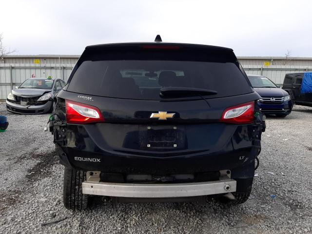 2GNAXJEV6J6252829 - 2018 CHEVROLET EQUINOX LT BLACK photo 6