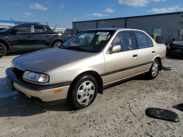 JNKCP01P8MT208215 - 1991 INFINITI G20 SILVER photo 1