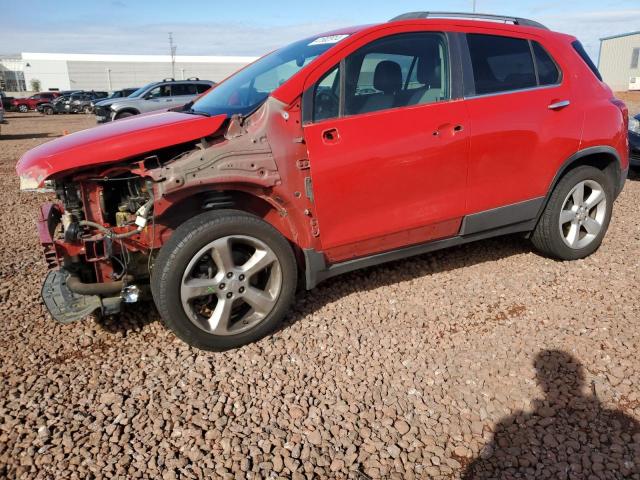 3GNCJNSB6FL205928 - 2015 CHEVROLET TRAX LTZ RED photo 1