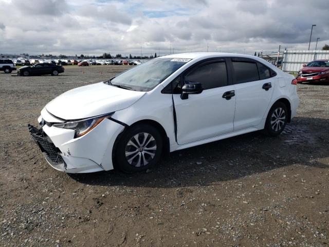 JTDEAMDE1N3013751 - 2022 TOYOTA COROLLA LE WHITE photo 1