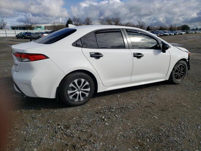 JTDEAMDE1N3013751 - 2022 TOYOTA COROLLA LE WHITE photo 3