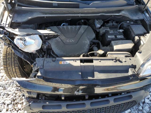 KNDJN2A28G7252436 - 2016 KIA SOUL BLACK photo 12