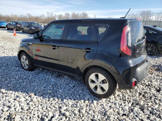 KNDJN2A28G7252436 - 2016 KIA SOUL BLACK photo 2