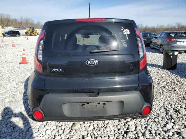 KNDJN2A28G7252436 - 2016 KIA SOUL BLACK photo 6