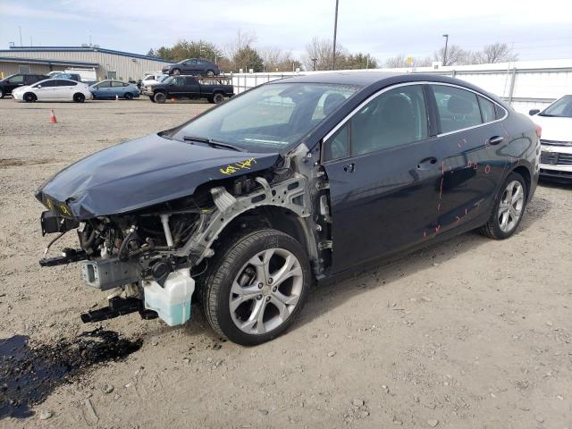 1G1BF5SM8J7132302 - 2018 CHEVROLET CRUZE PREMIER GRAY photo 1