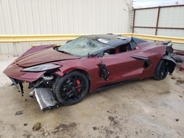 1G1Y73D44L5109414 - 2020 CHEVROLET CORVETTE STINGRAY 2LT BURGUNDY photo 1