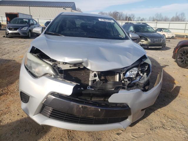 2T1BURHE7FC312431 - 2015 TOYOTA COROLLA L SILVER photo 5