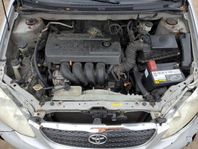 1NXBR32E65Z566149 - 2005 TOYOTA COROLLA CE SILVER photo 11