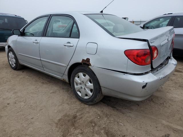 1NXBR32E65Z566149 - 2005 TOYOTA COROLLA CE SILVER photo 2