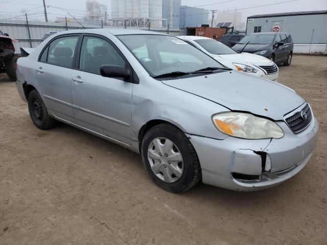 1NXBR32E65Z566149 - 2005 TOYOTA COROLLA CE SILVER photo 4