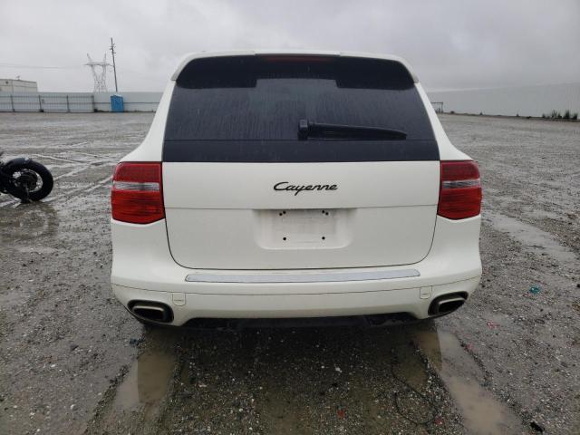 WP1AA29P58LA06981 - 2008 PORSCHE CAYENNE WHITE photo 6