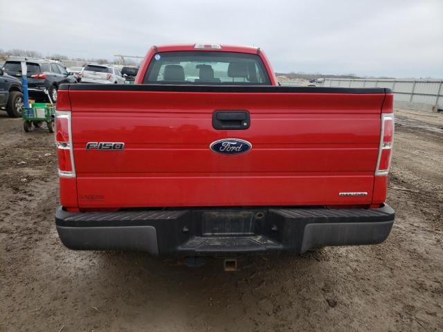 1FTMF1CM1CKD83251 - 2012 FORD F150 RED photo 6