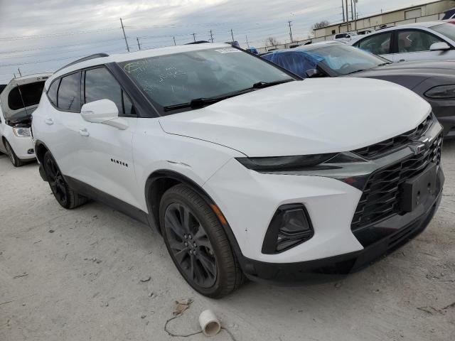 3GNKBERS5KS694577 - 2019 CHEVROLET BLAZER RS WHITE photo 4