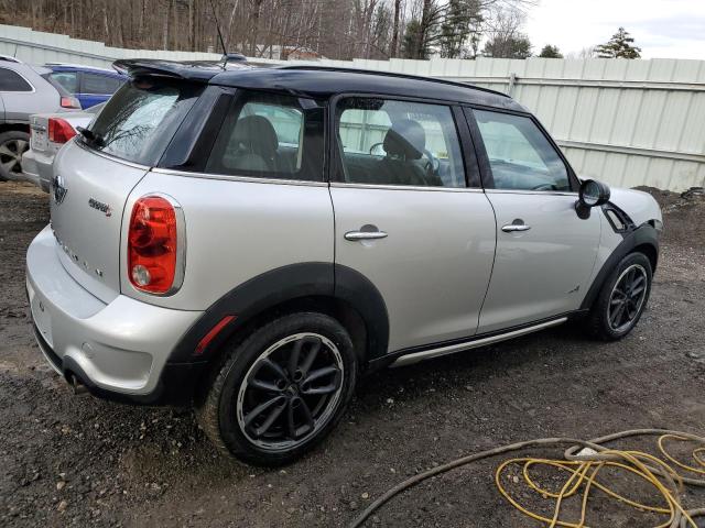 WMWZC5C51FWP43529 - 2015 MINI COOPER S COUNTRYMAN SILVER photo 3