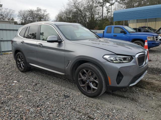 5UX43DP05P9S93646 - 2023 BMW X3 SDRIVE30I GRAY photo 4