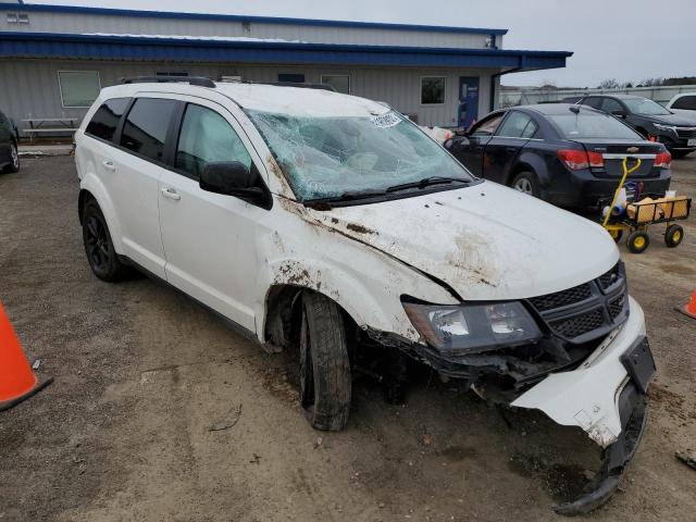 3C4PDCBB3KT858359 - 2019 DODGE JOURNEY SE WHITE photo 4