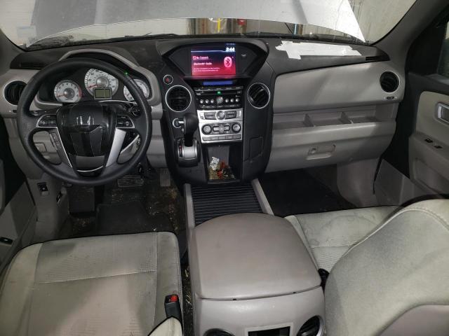 5FNYF4H23EB024705 - 2014 HONDA PILOT LX SILVER photo 8