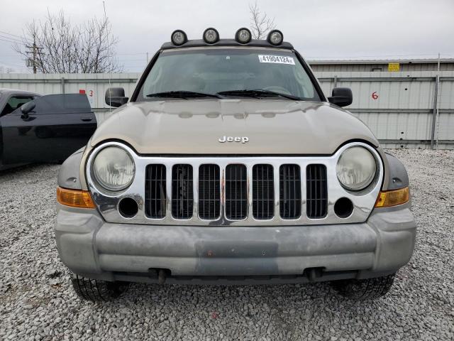 1J4GL38K35W500911 - 2005 JEEP LIBERTY RENEGADE TAN photo 5