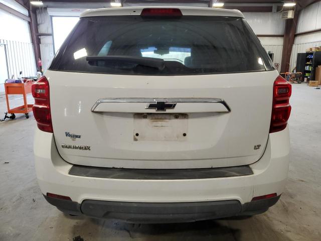 2GNALCEK6H1560362 - 2017 CHEVROLET EQUINOX LT WHITE photo 6