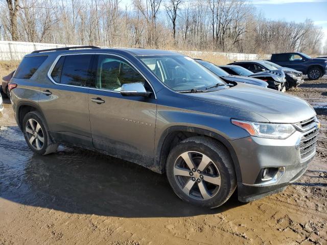 1GNEVHKW3KJ280556 - 2019 CHEVROLET TRAVERSE LT GRAY photo 4