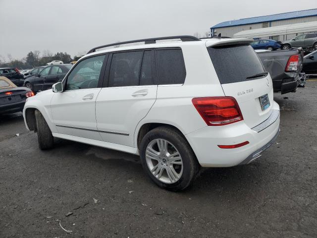 WDCGG0EB0DG108176 - 2013 MERCEDES-BENZ GLK 250 BLUETEC WHITE photo 2