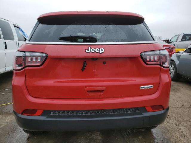 3C4NJCBB8JT461261 - 2018 JEEP COMPASS LATITUDE RED photo 6