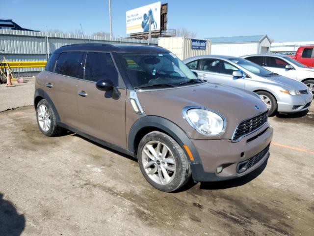 WMWZC3C55CWL81589 - 2012 MINI COOPER S COUNTRYMAN TAN photo 4