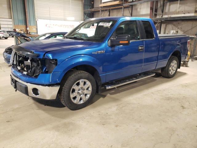 1FTFX1CF8EKE77900 - 2014 FORD F150 SUPER CAB BLUE photo 1