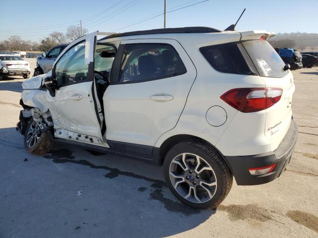 MAJ6S3JL2KC279487 - 2019 FORD ECOSPORT SES WHITE photo 2