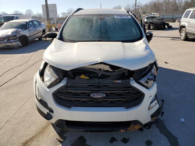 MAJ6S3JL2KC279487 - 2019 FORD ECOSPORT SES WHITE photo 5