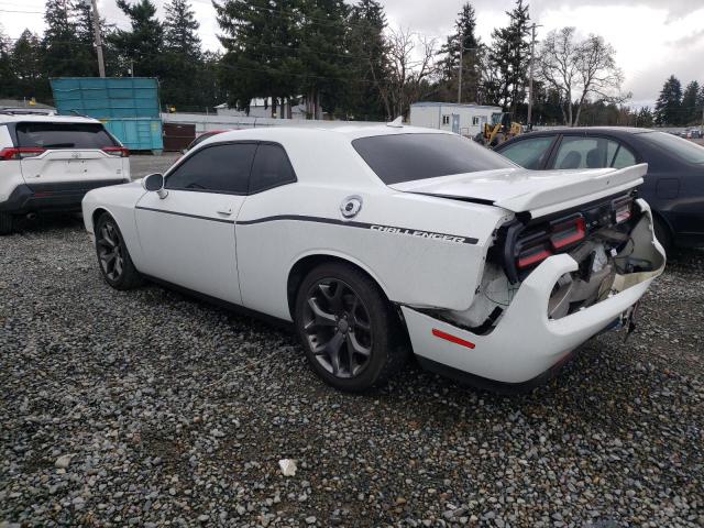 2C3CDZBG5FH911109 - 2015 DODGE CHALLENGER SXT PLUS WHITE photo 2