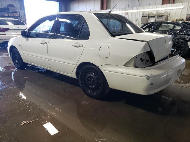 JA3AJ26EX2U077548 - 2002 MITSUBISHI LANCER ES WHITE photo 2