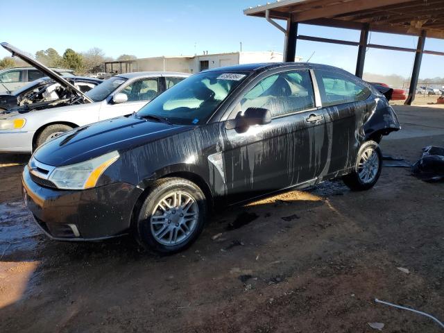 1FAHP33N98W181332 - 2008 FORD FOCUS SE BLACK photo 1