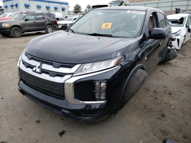 JA4AP3AU4LU011142 - 2020 MITSUBISHI OUTLANDER ES შავი ფოტო 1